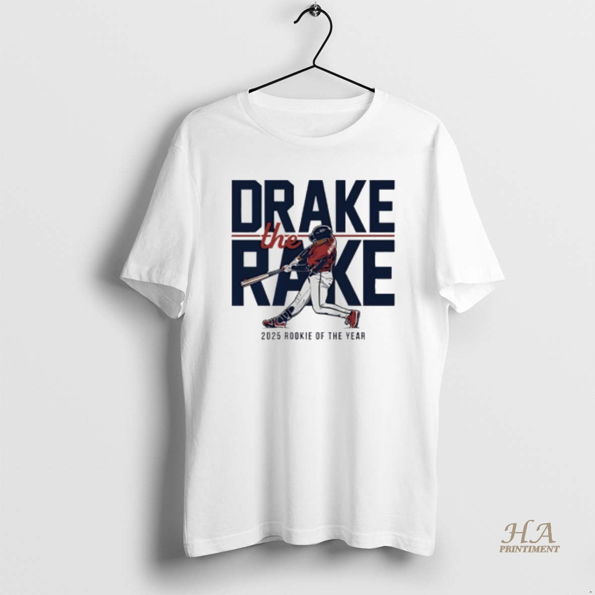 Official Atlanta S Drake Baldwin The Rake 2025 Rookie Of The Year T-Shirts, Hoodie, Sweatshirt | InkNestWear.com
