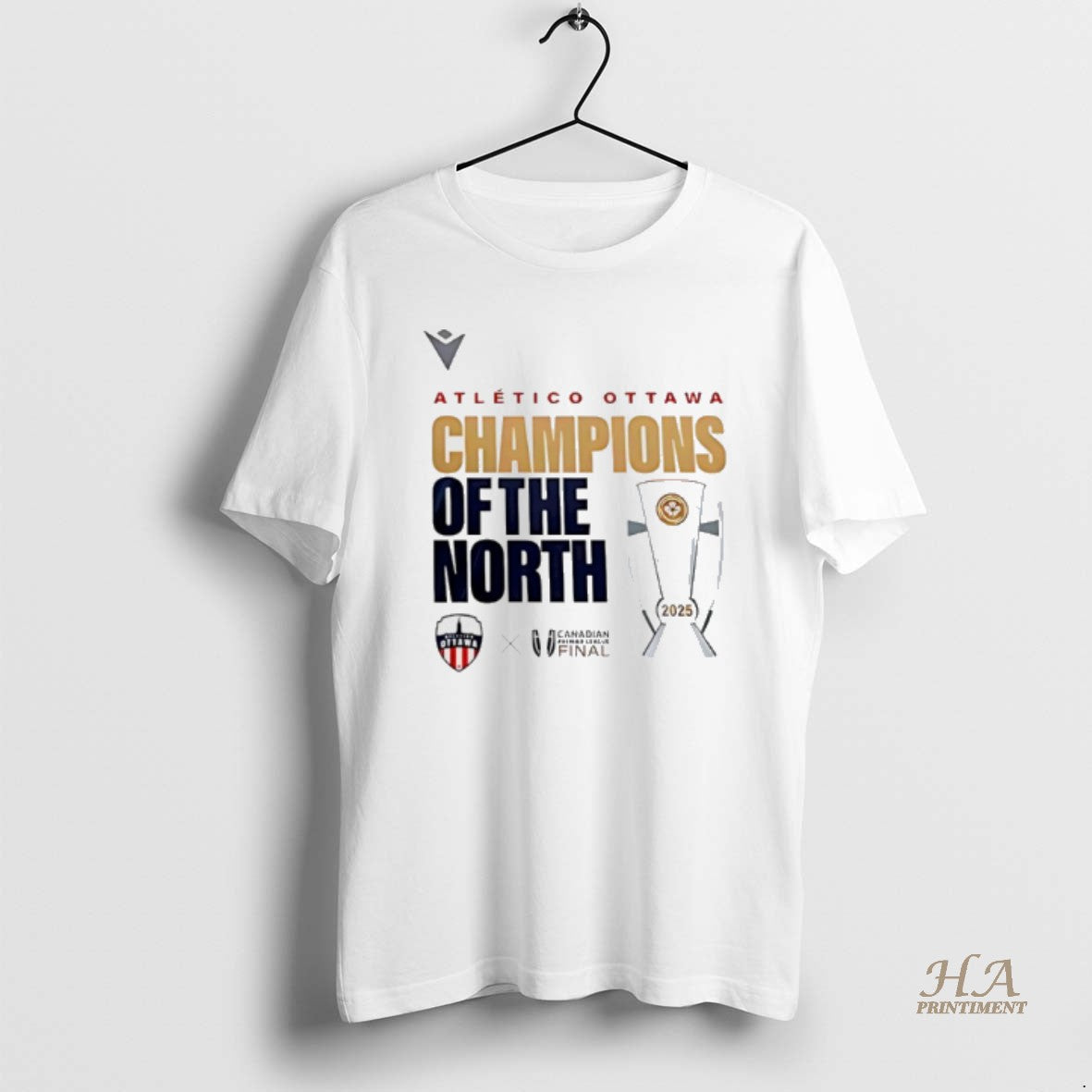 Official Atletico Ottawa Champions Of The North 2025 T-Shirts, Hoodie, Sweatshirt | InkNestWear.com