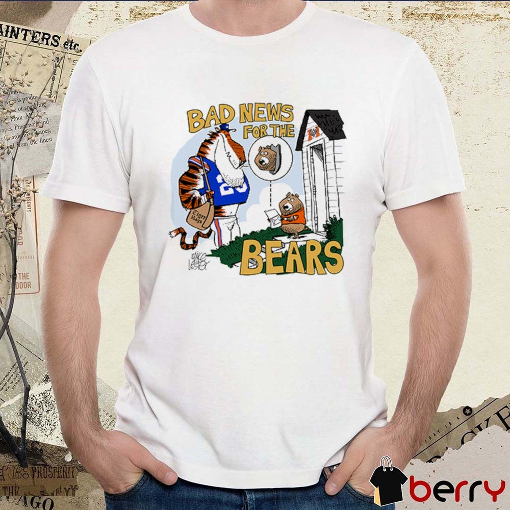 Auburn Tigers Vs Mercer Bears Gameday Bad News For The Bears November 22 2025 t-shirt