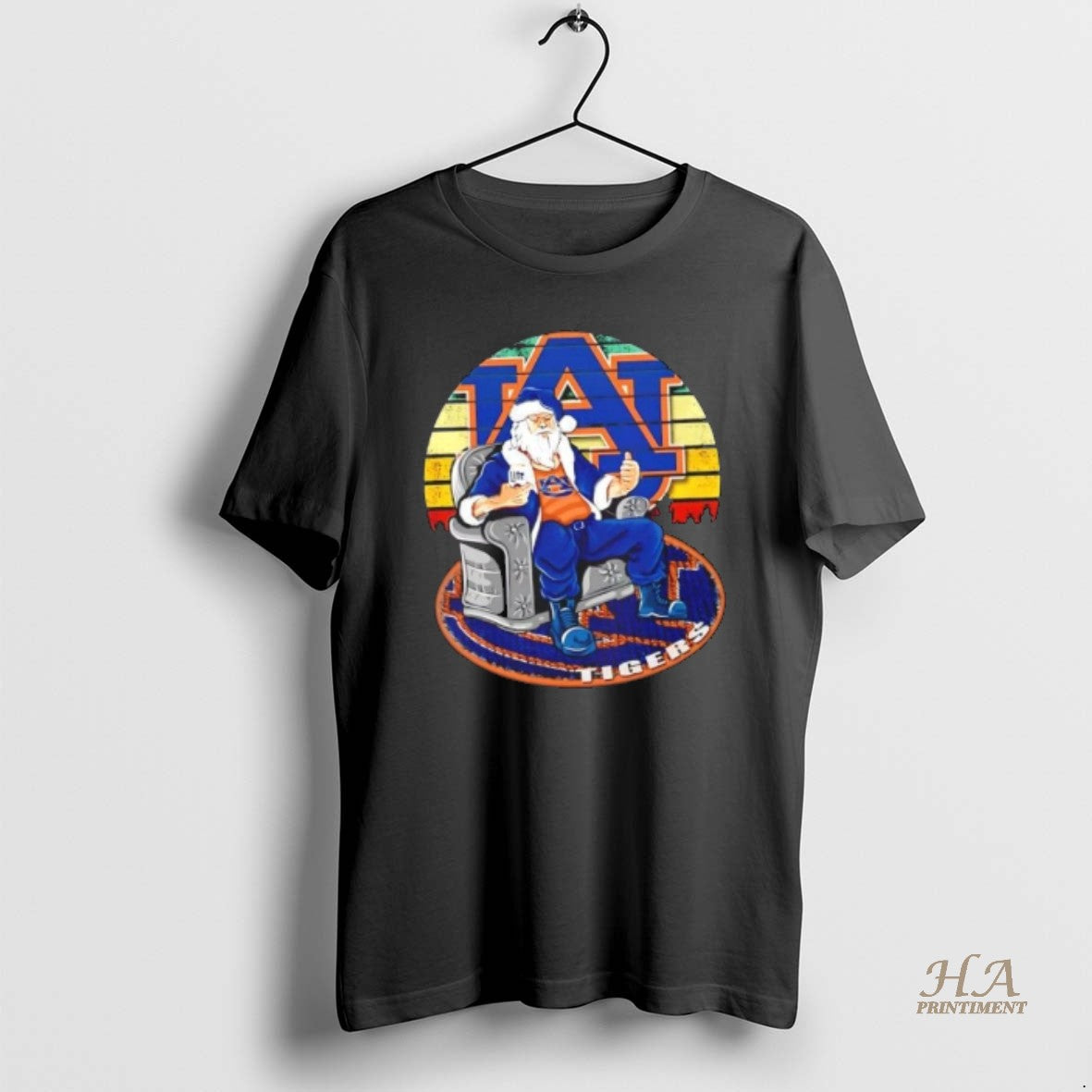 Official Auburn Tigers X Santa Claus Vintage T-Shirts, Hoodie, Sweatshirt