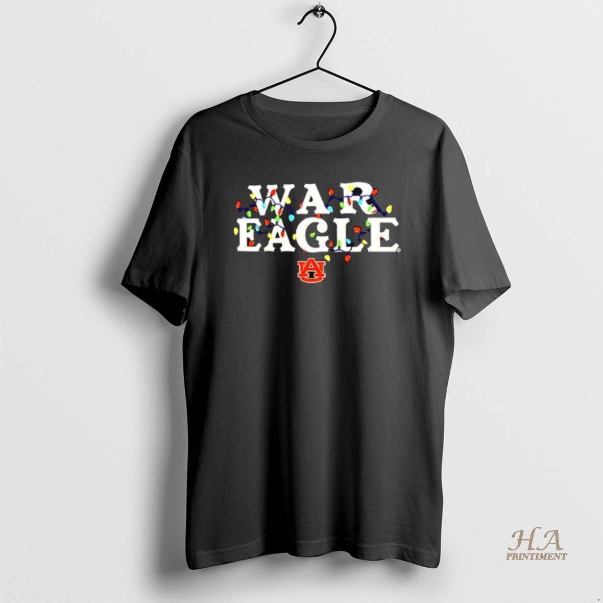 Official Auburn Tigers War Eagle String Lights Christmas T-Shirts, Hoodie, Sweatshirt | InkNestWear.com