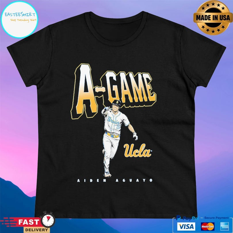 Auden Aguayo A-Game Ucla Bruins Baseball T-shirt