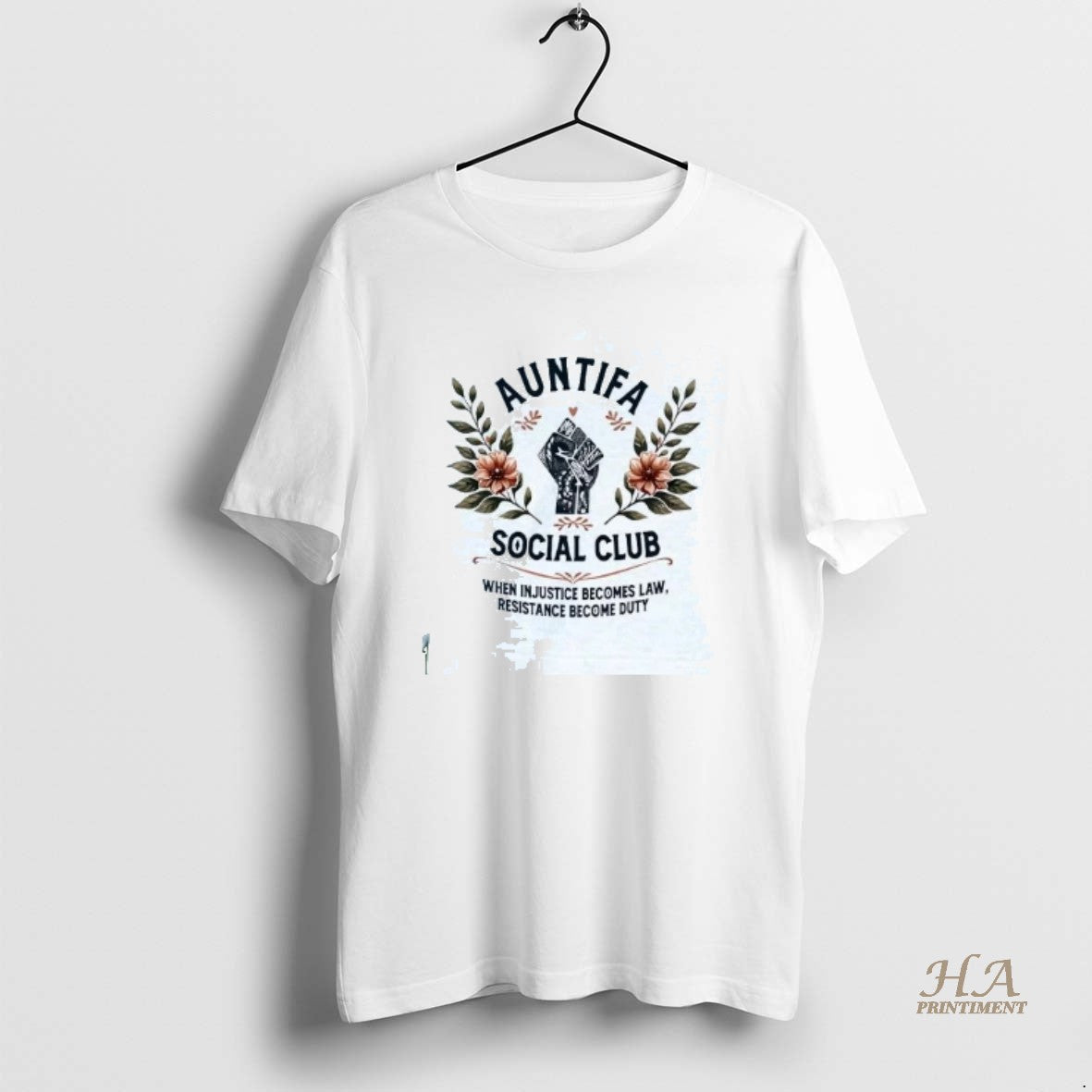 Official Auntifa Social Club When Injustice Becomes Law Resistance Become Duty T-Shirts, Hoodie, Sweatshirt | InkNestWear.com