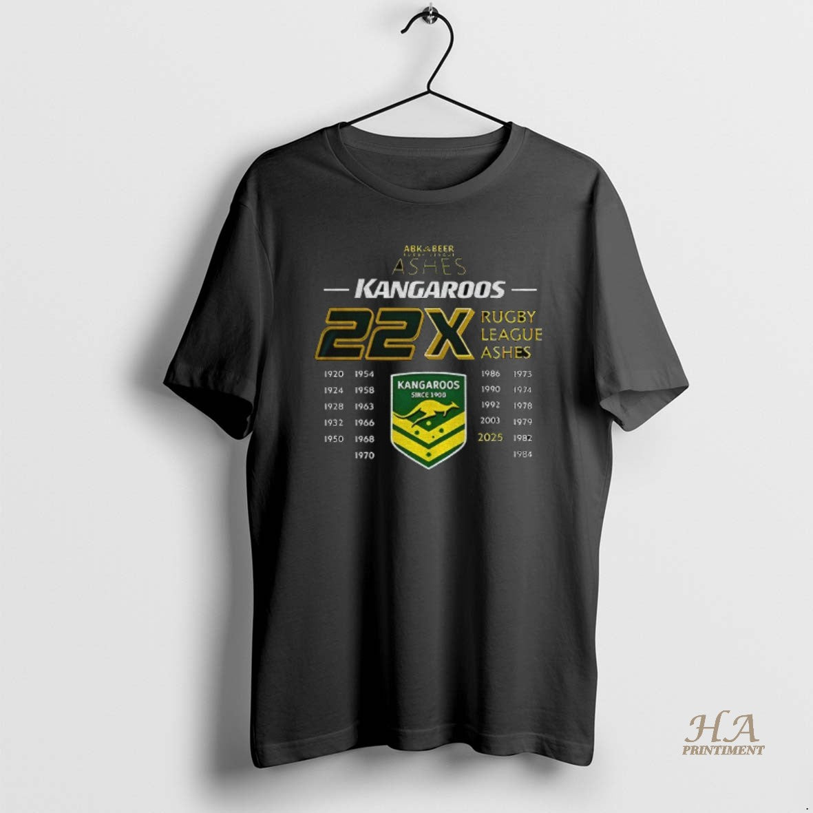 Official Australian Kangaroos 22x Rugby League Ashes Champions 2025 T-Shirts, Hoodie, Sweatshirt | InkNestWear.com