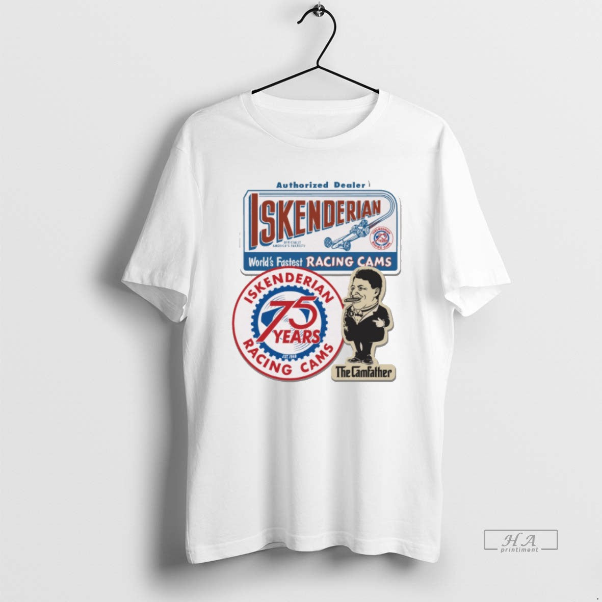 Official Authorized Dealer Iskenderian Worlds Fastest Racing Cams The Camfather T-Shirts, Hoodie, Sweatshirt