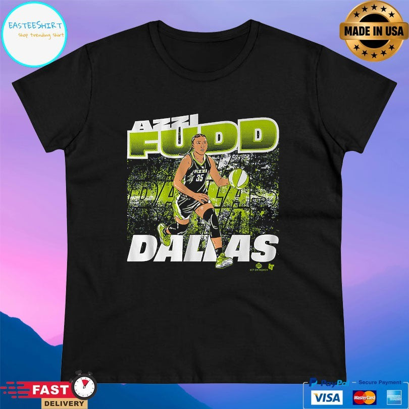 Azzi Fudd Dallas Wings basketball Street Ball T-shirt