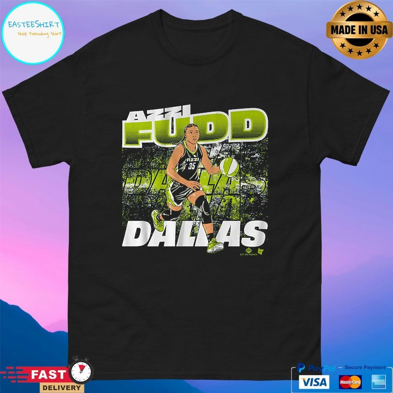 Azzi Fudd Dallas Wings basketball Street Ball T-shirt