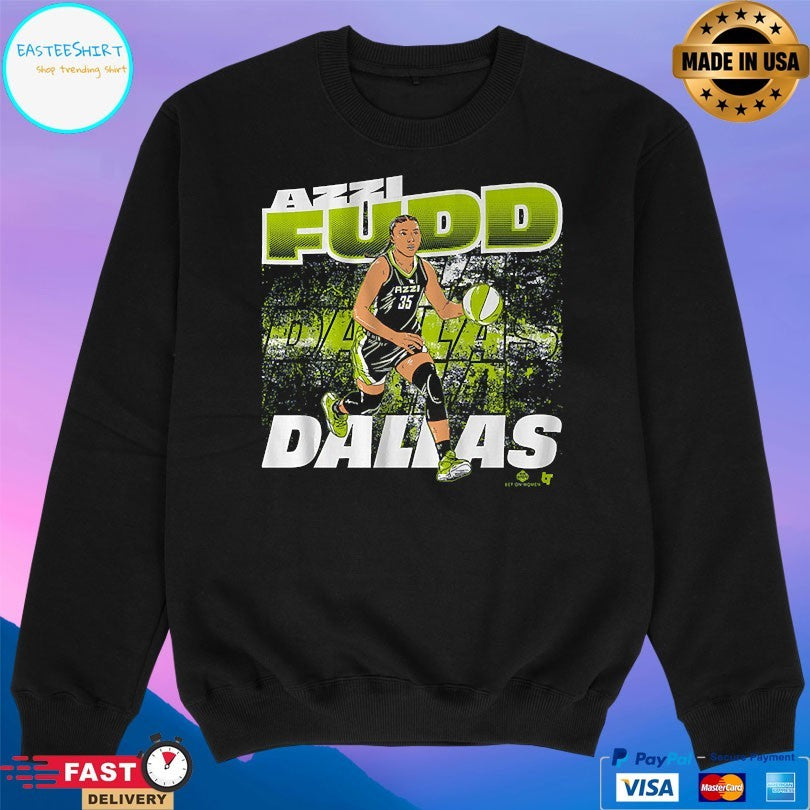 Azzi Fudd Dallas Wings basketball Street Ball T-shirt