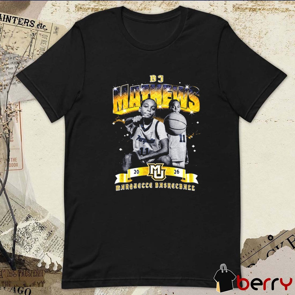 BJ Mathews Marquette Marquette Golden Eagles Basketball Team Impact t-shirt