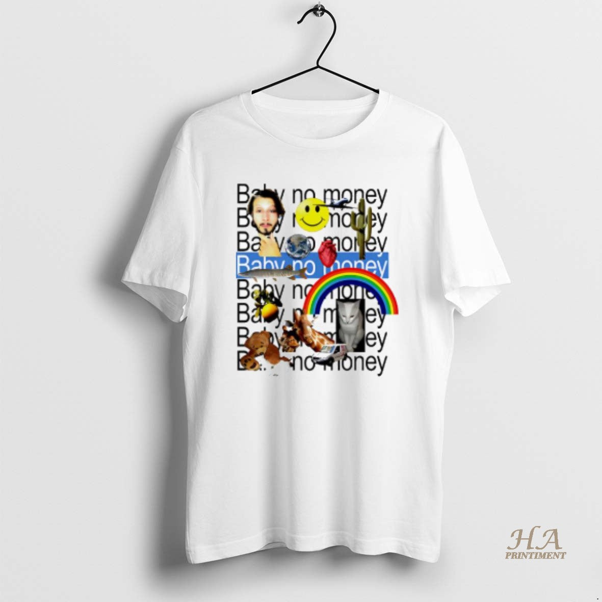 Official Baby No Money Emotion Graphic T-Shirts, Hoodie, Sweatshirt | InkNestWear.com