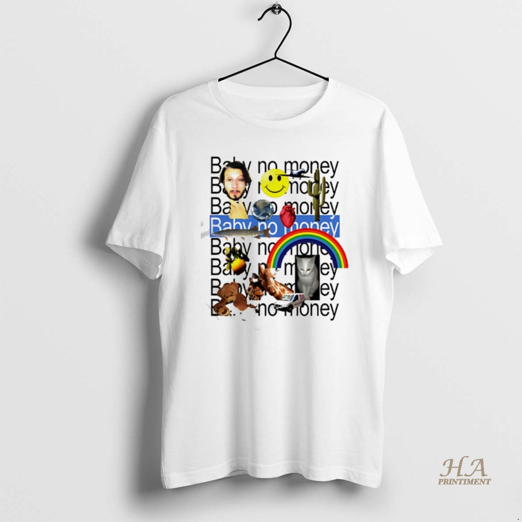 Official Baby No Money Generic Icon Fish Rainbow Cat Bear Earth T-Shirts, Hoodie, Sweatshirt | InkNestWear.com
