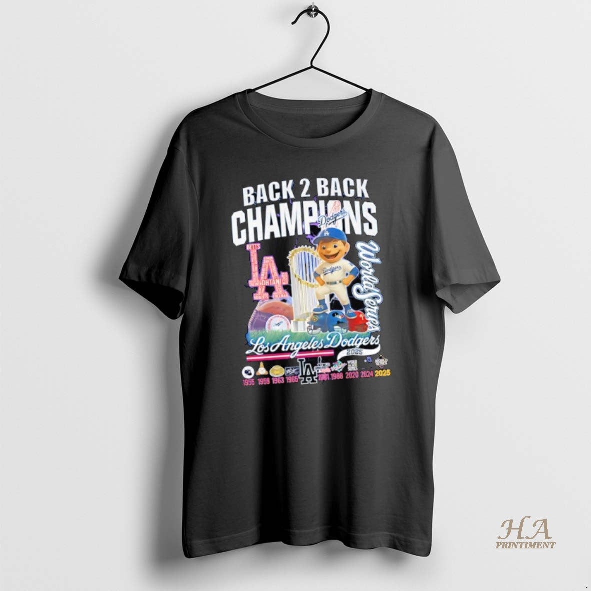 Official Back 2 Back Los Angeles Dodgers Champions World Series 2025 T-Shirts, Hoodie, Sweatshirt | InkNestWear.com