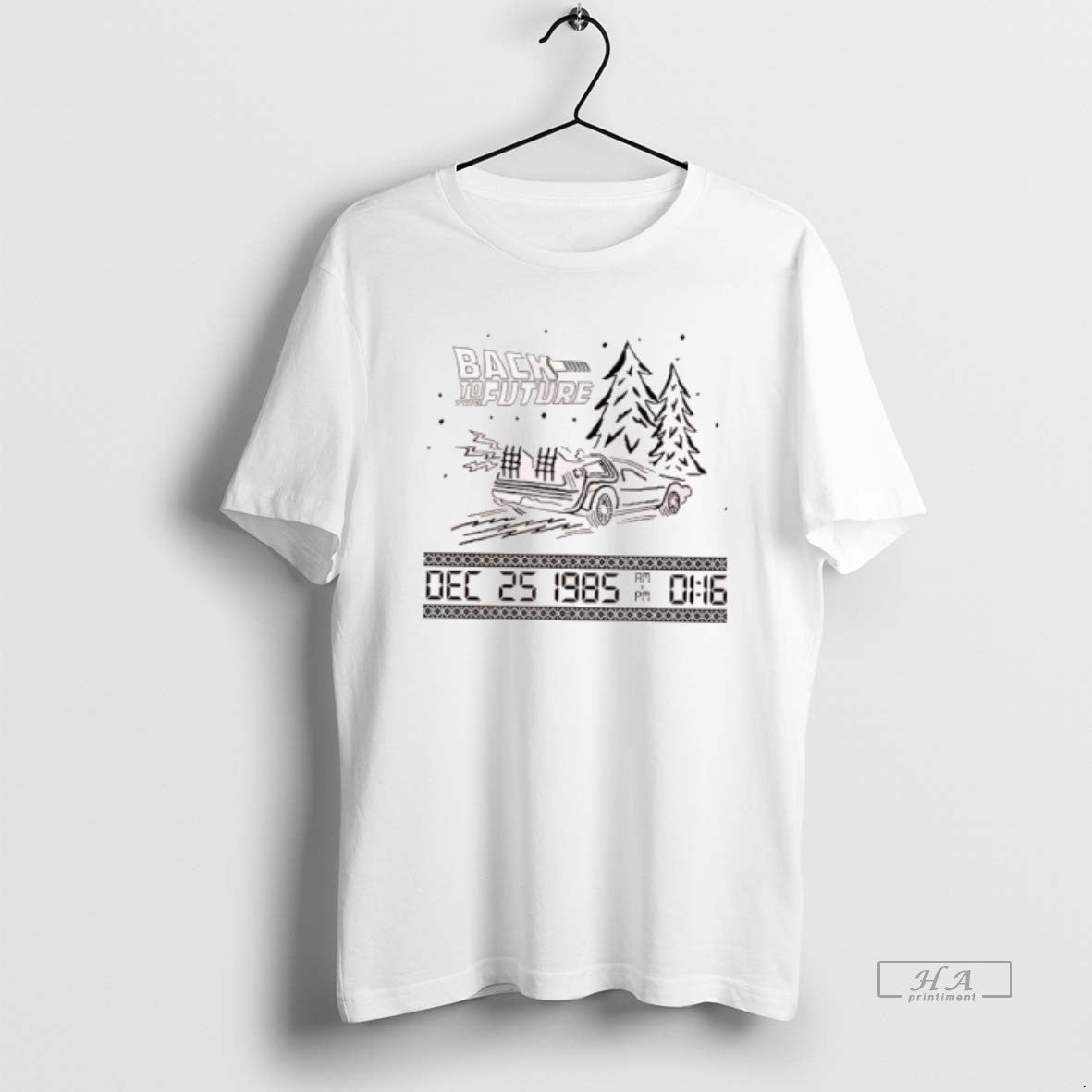 Official Back To The Future Dec 25 1985 Christmas Graphic T-Shirts, Hoodie, Sweatshirt | InkNestWear.com