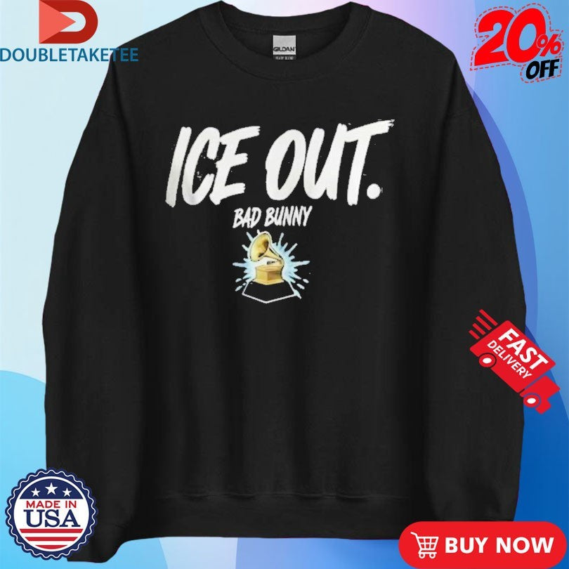 Bad Bunny Ice Out Grammy 2026 Award Abolish ICE Shirts