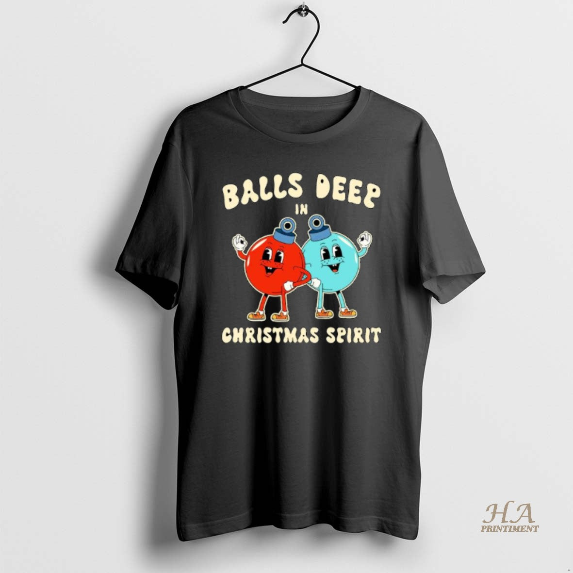 Official Balls Deep In Christmas Spirit Ornaments T-Shirts, Hoodie, Sweatshirt | InkNestWear.com