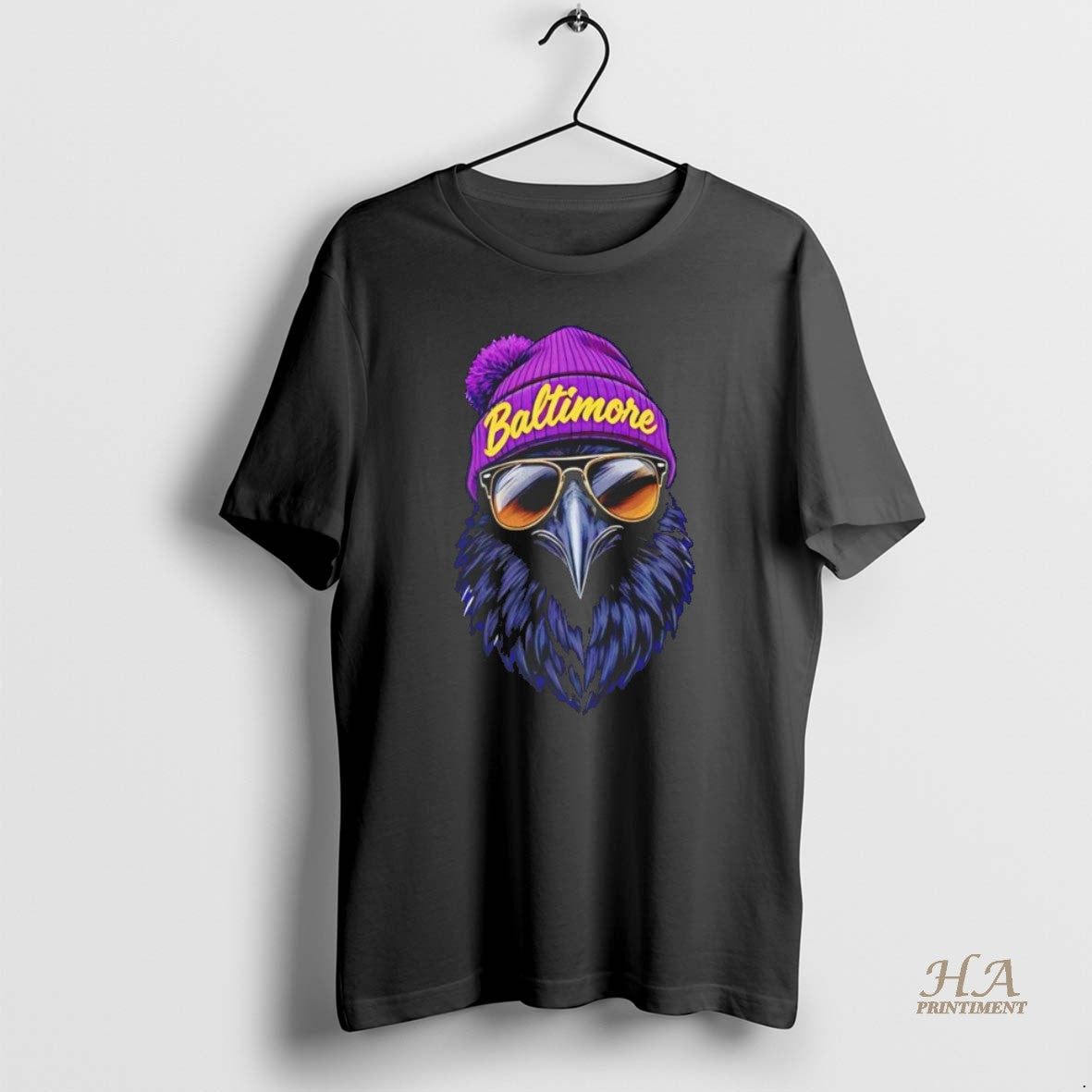 Official Baltimore Mascot Football Personalized Black Ornaments T-Shirts, Hoodie, Sweatshirt | InkNestWear.com