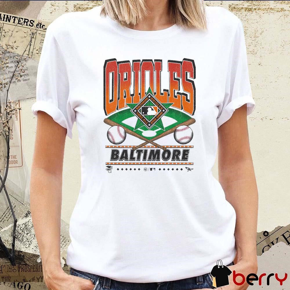 Baltimore Orioles MLB Straight Shot 1993 All Star Game Vintage t-shirt