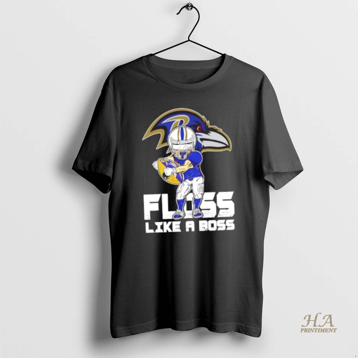 Official Baltimore Ravens Football Floss Like A Boss T-Shirts, Hoodie, Sweatshirt | InkNestWear.com
