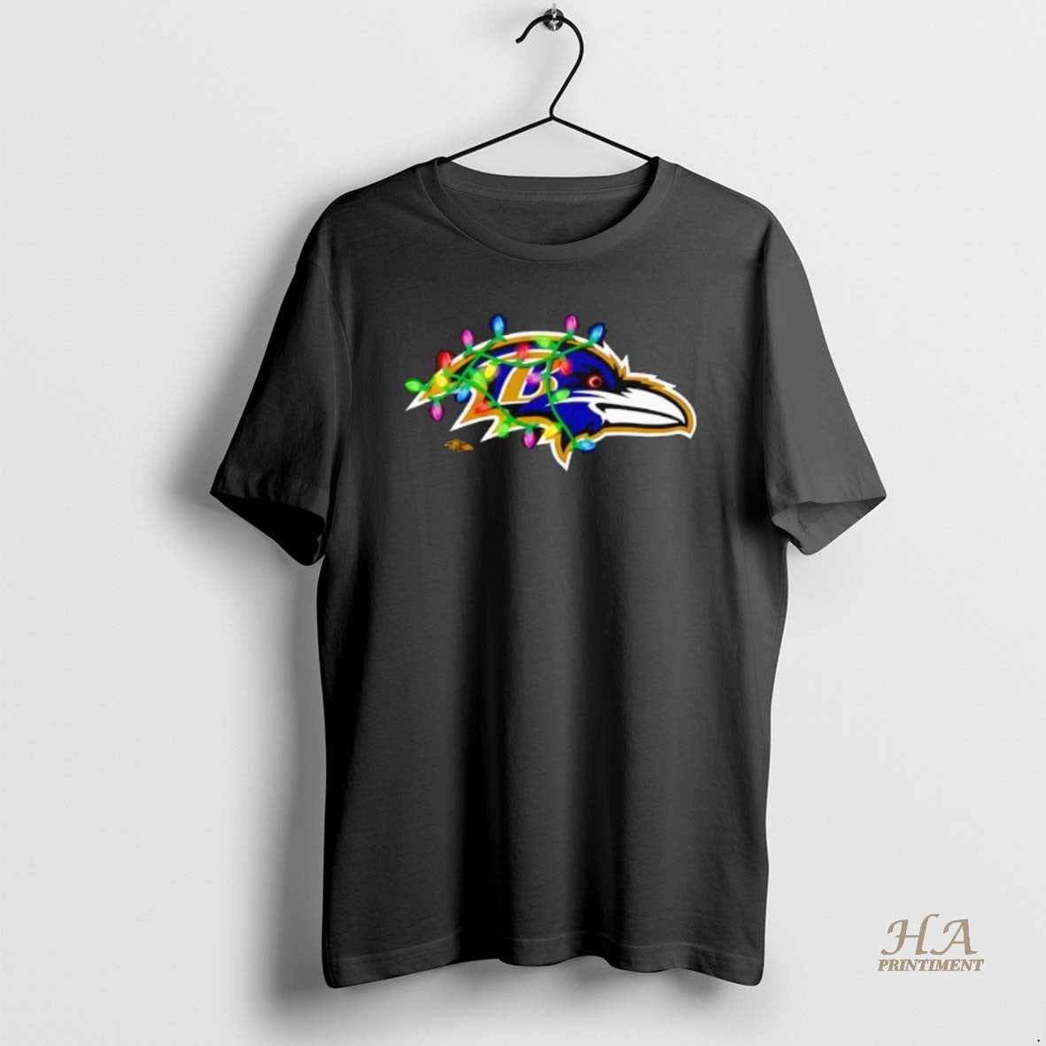 Official Baltimore Ravens Logo Holiday Lights T-Shirts, Hoodie, Sweatshirt | InkNestWear.com