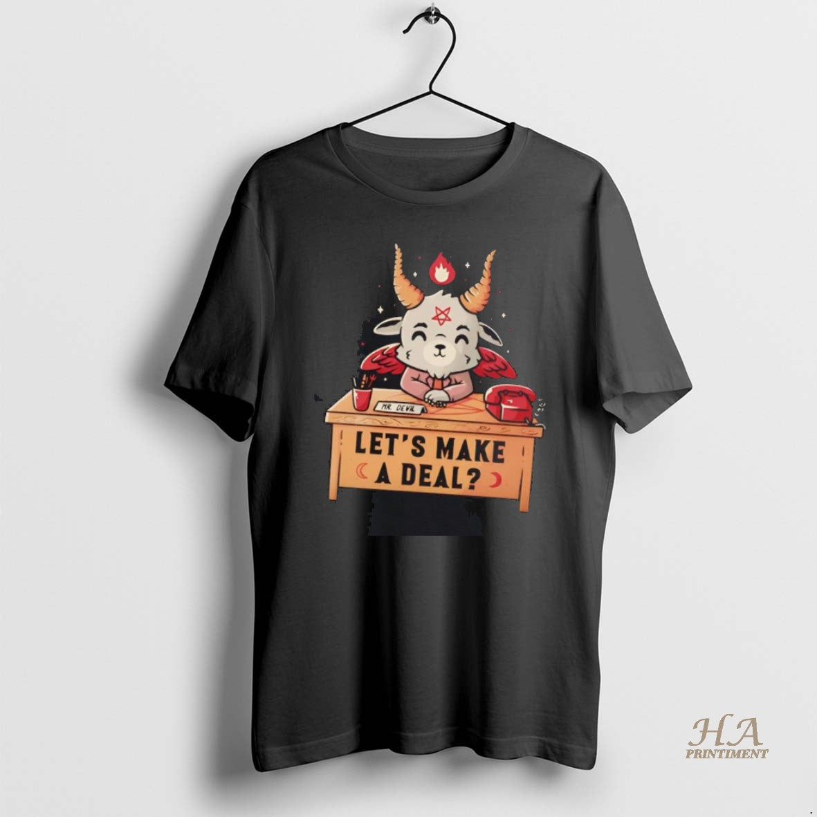 Official Baphomet Lets Make A Deal T-Shirts, Hoodie, Sweatshirt | InkNestWear.com