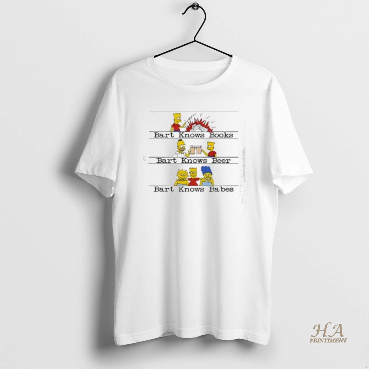 Official Bart Knows Books Bart Knows Beer Bart Knows Babes T-Shirts, Hoodie, Sweatshirt | InkNestWear.com