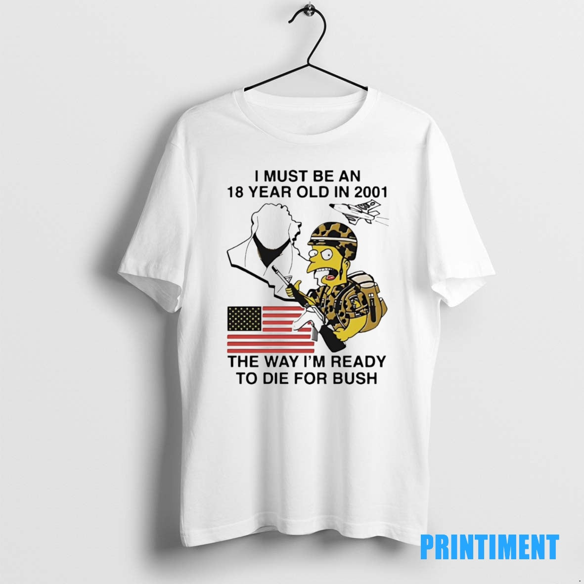 Official Bart Simpson I Must Be 18 Year Old In 2001 Way Im Ready To T-Shirts, Hoodie, Sweatshirt | InkNestWear.com