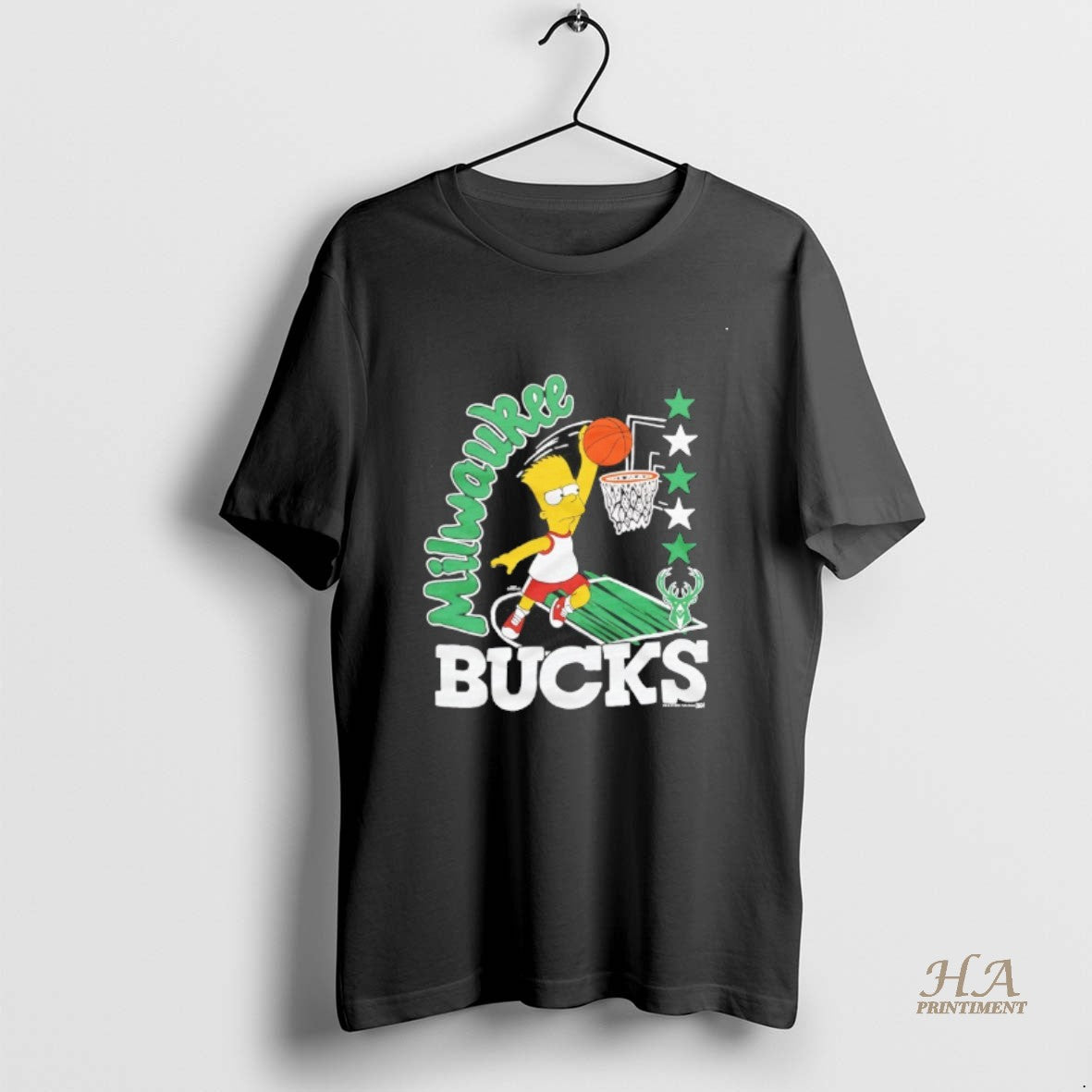 Official Bart Simpson X Milwaukee Bucks Basketball T-Shirts, Hoodie, Sweatshirt | InkNestWear.com