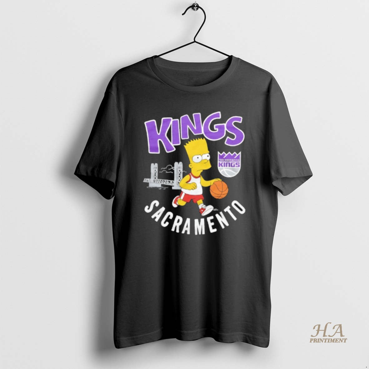 Official Bart Simpson X Sacramento Kings Basketball T-Shirts, Hoodie, Sweatshirt | InkNestWear.com
