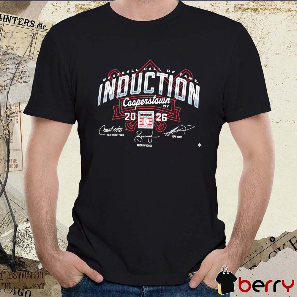 Baseball Hall of Fame 2026 Induction Cooperstown Performance Signatures t-shirt
