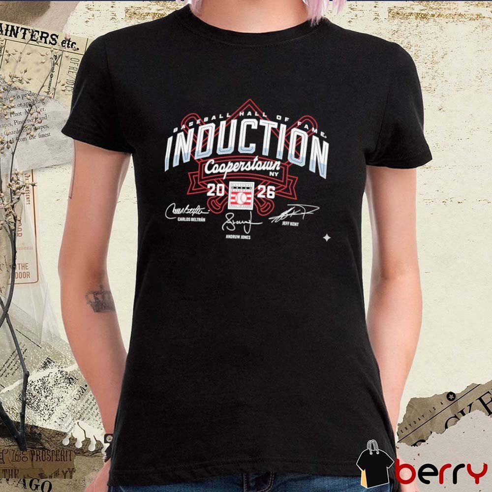 Baseball Hall of Fame 2026 Induction Cooperstown Performance Signatures t-shirt