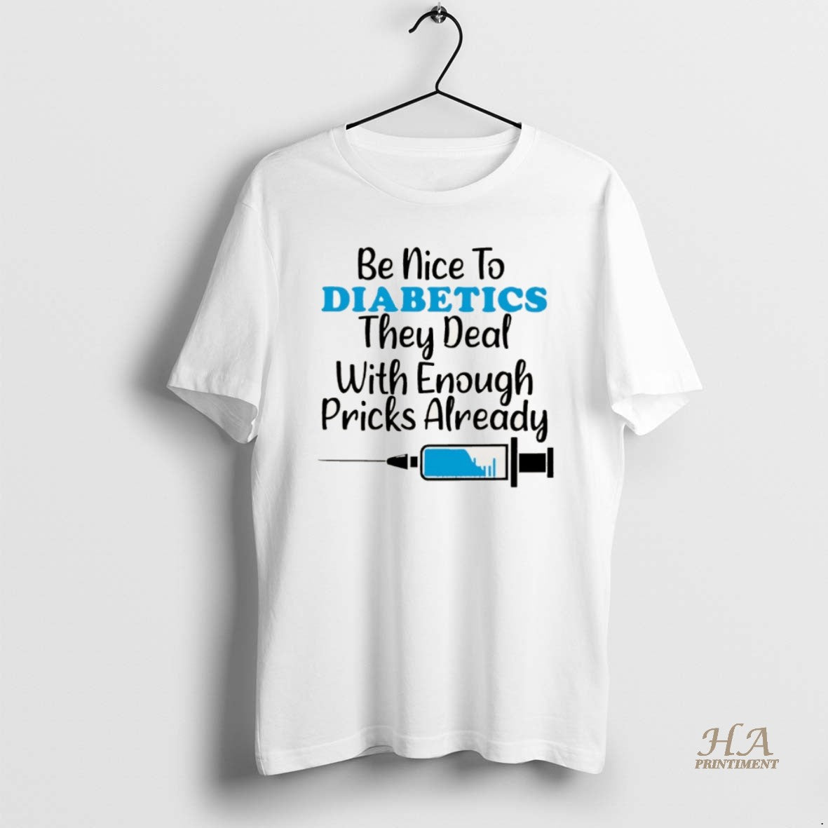 Official Be Nice To Diabetics They Deal With Enough Pricks Already Christmas T-Shirts, Hoodie, Sweatshirt | InkNestWear.com
