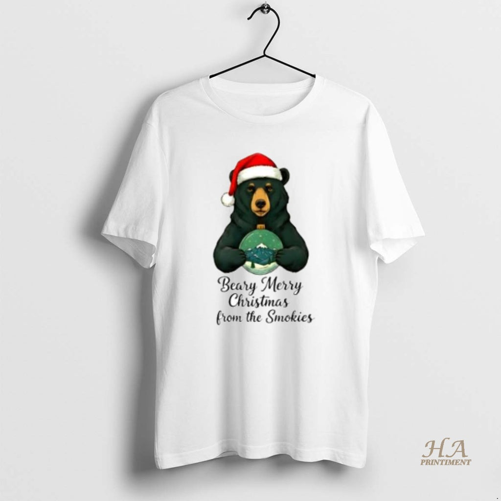Official Beary Merry Christmas From The Smokies 2025 T-Shirts, Hoodie, Sweatshirt | InkNestWear.com