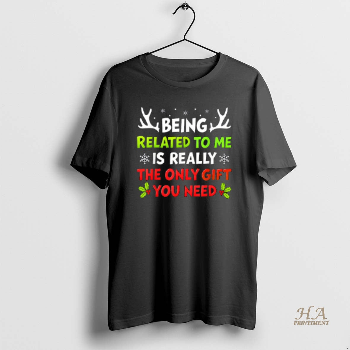 Official Being Related To Me Funny Christmas T-Shirts, Hoodie, Sweatshirt | InkNestWear.com