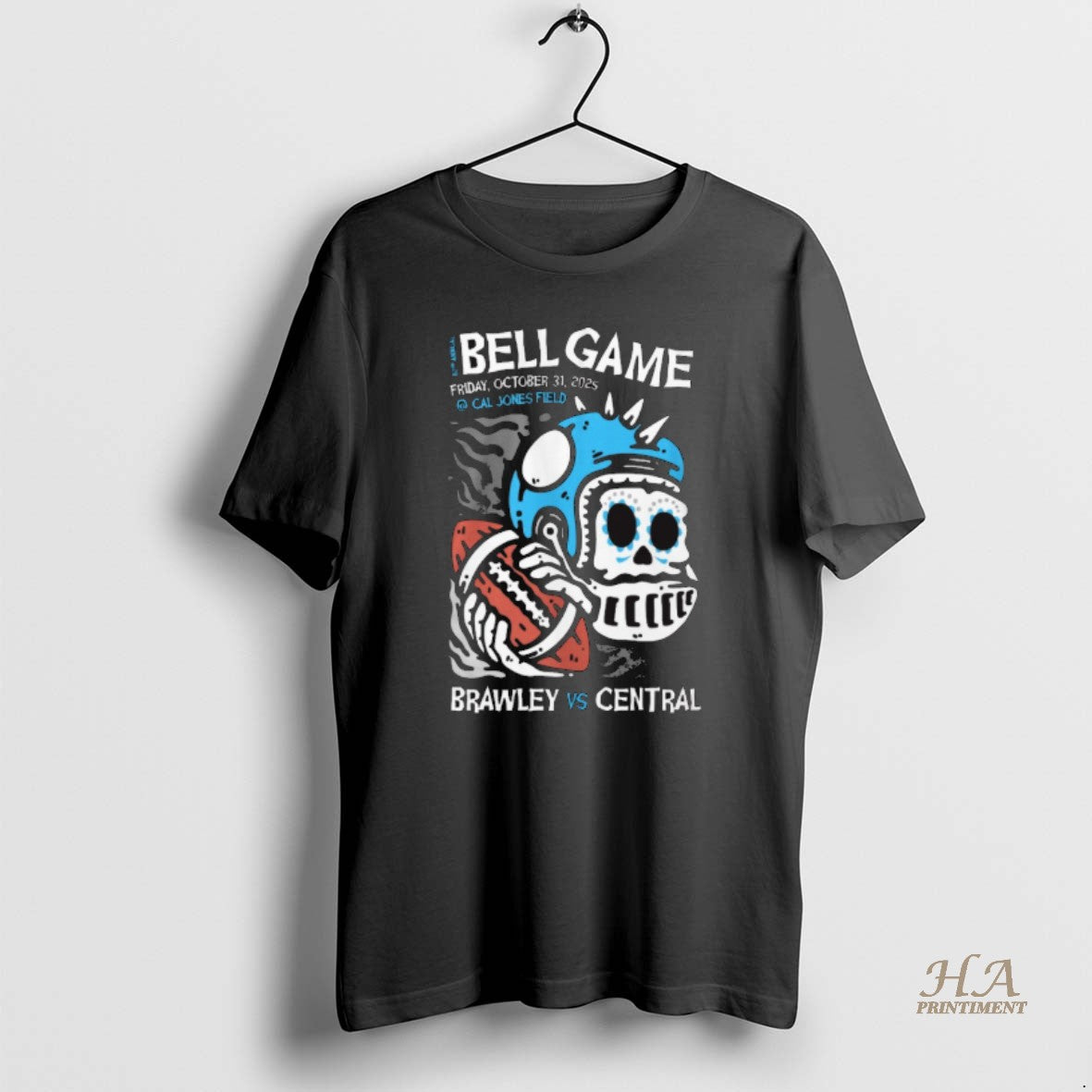 Official Bell Game Friday October 31 2025 Cal Jones Field Brawley Vs Central T-Shirts, Hoodie, Sweatshirt | InkNestWear.com