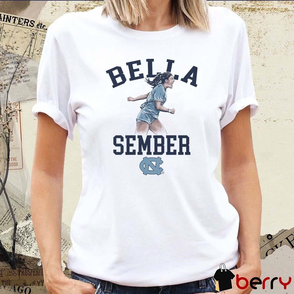 Bella Sember UNC North Carolina Soccer Cartoon t-shirt