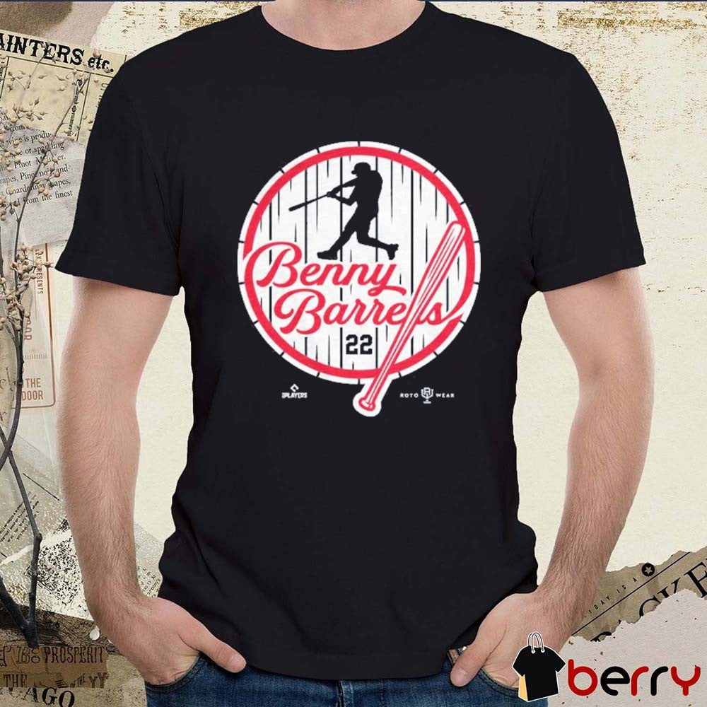 Benny Barrels 22 Baseball New York Yankees MLB Graphic t-shirt