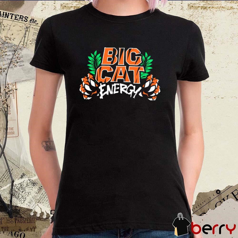 Big Cat Energy Cincinnati Bengals t-shirt
