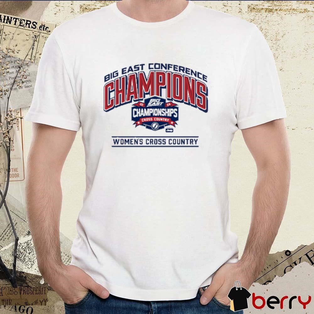 Big East Conference Champions Women’s Cross Country 2024 t-shirt