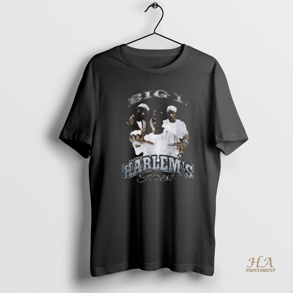 Official Big L Harlems Finest Graphic Retro T-Shirts, Hoodie, Sweatshirt | InkNestWear.com