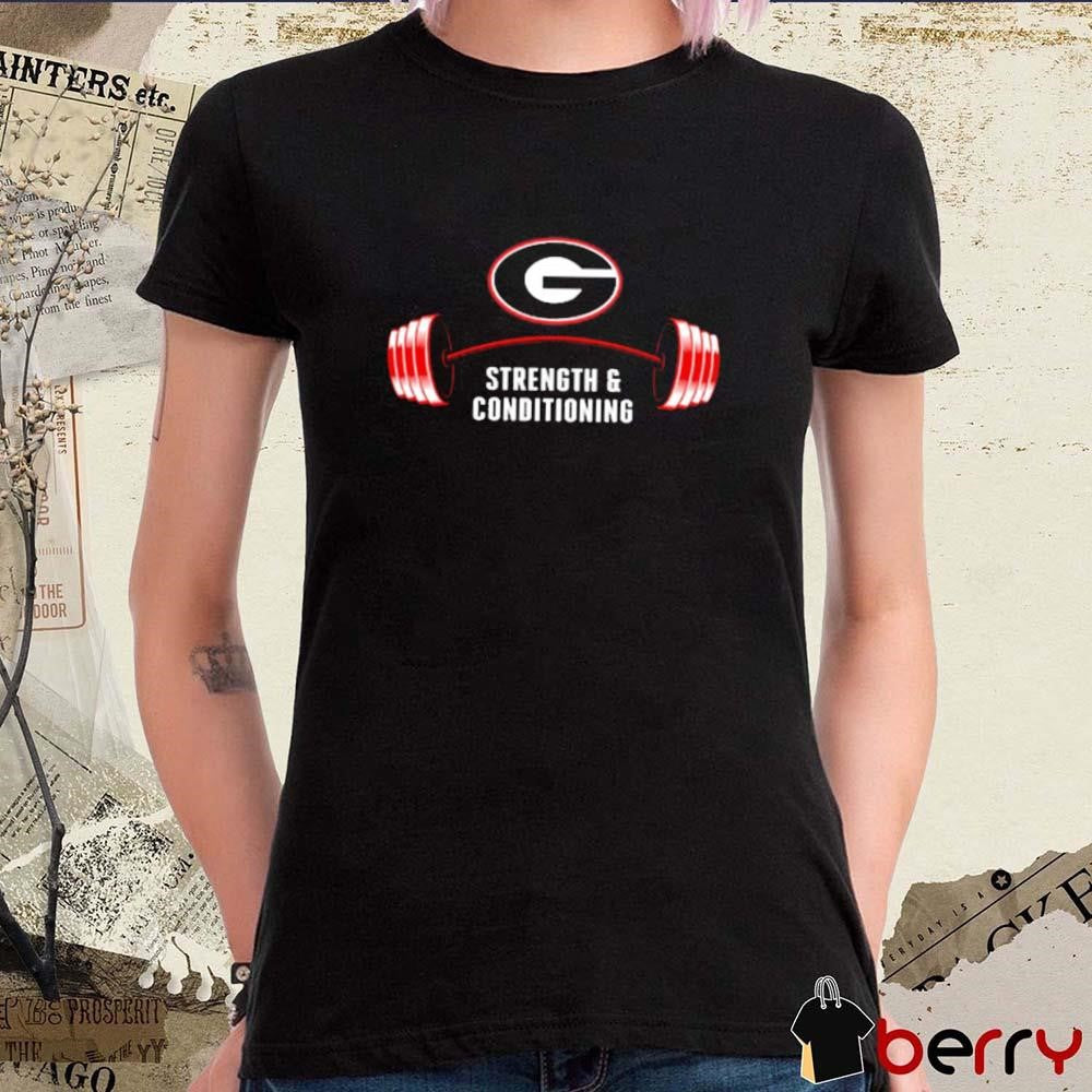 Bijan Robinson Wearing Uga Strength And Conditioning Georgia Bulldogs t-shirt