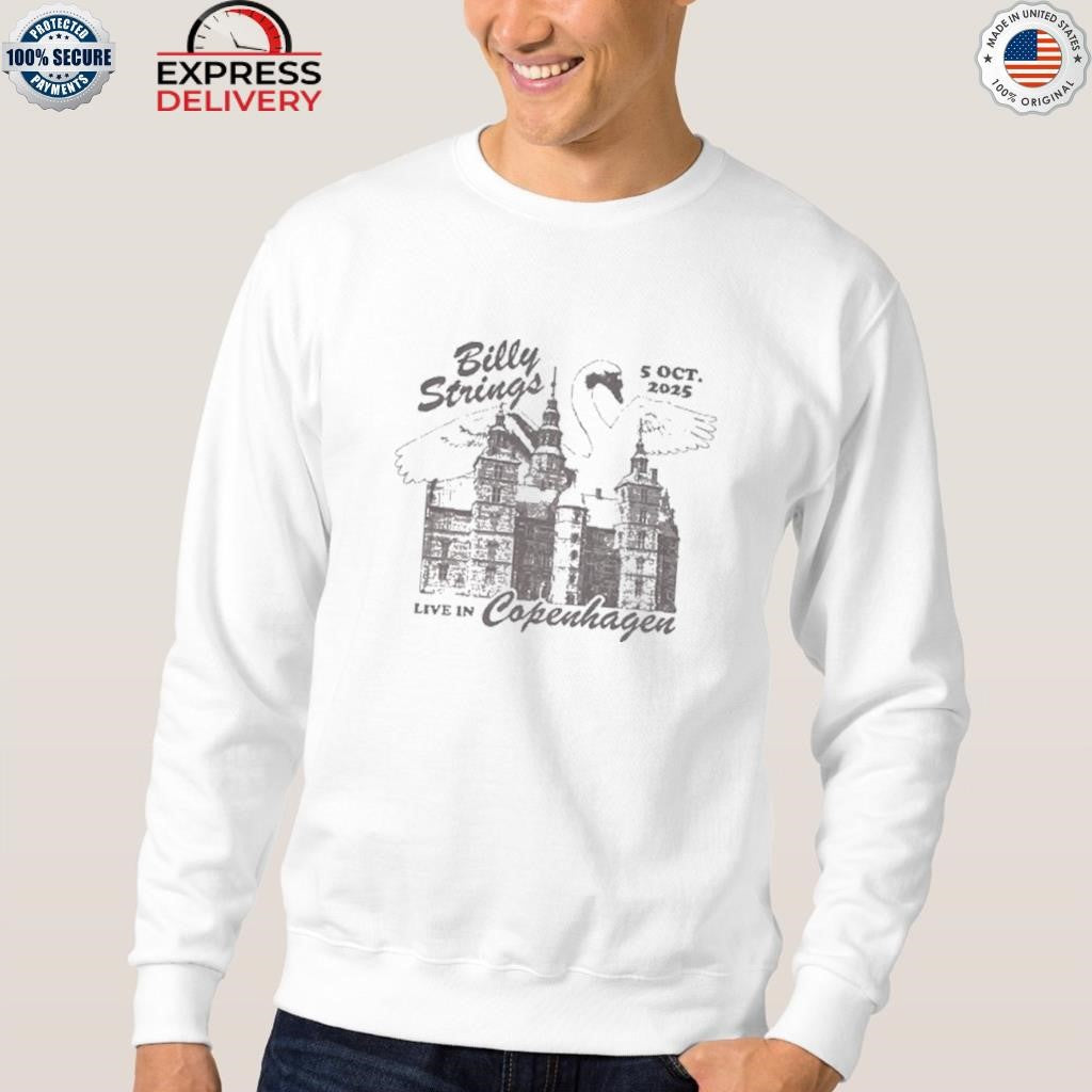 Billy Strings Copenhagen Denmark Shirt