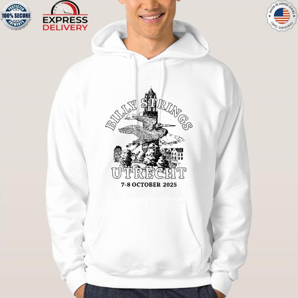 Billy Strings Utrecht NL Oct 7-8 2025 Event Shirt