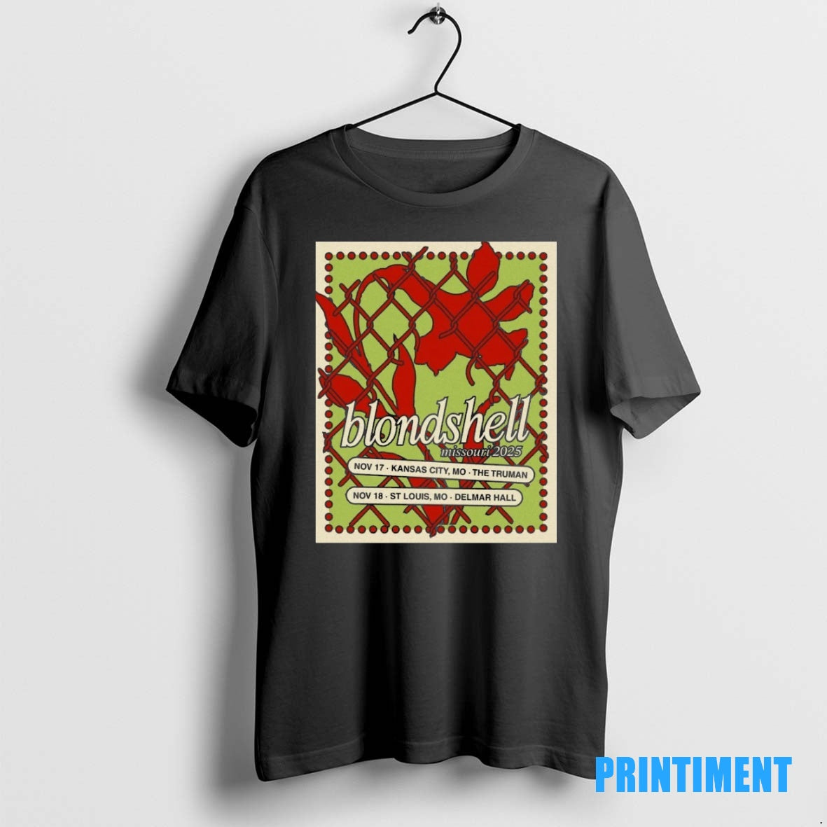Official Blondshell Missouri Tour 2025 November 17 Kansas Mo The Truman November 18 St Louis T-Shirts, Hoodie, Sweatshirt
