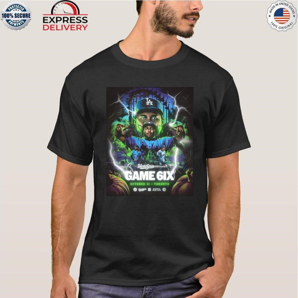 Blue Jays World Series 2025 Game 6IX Halloween Shirt