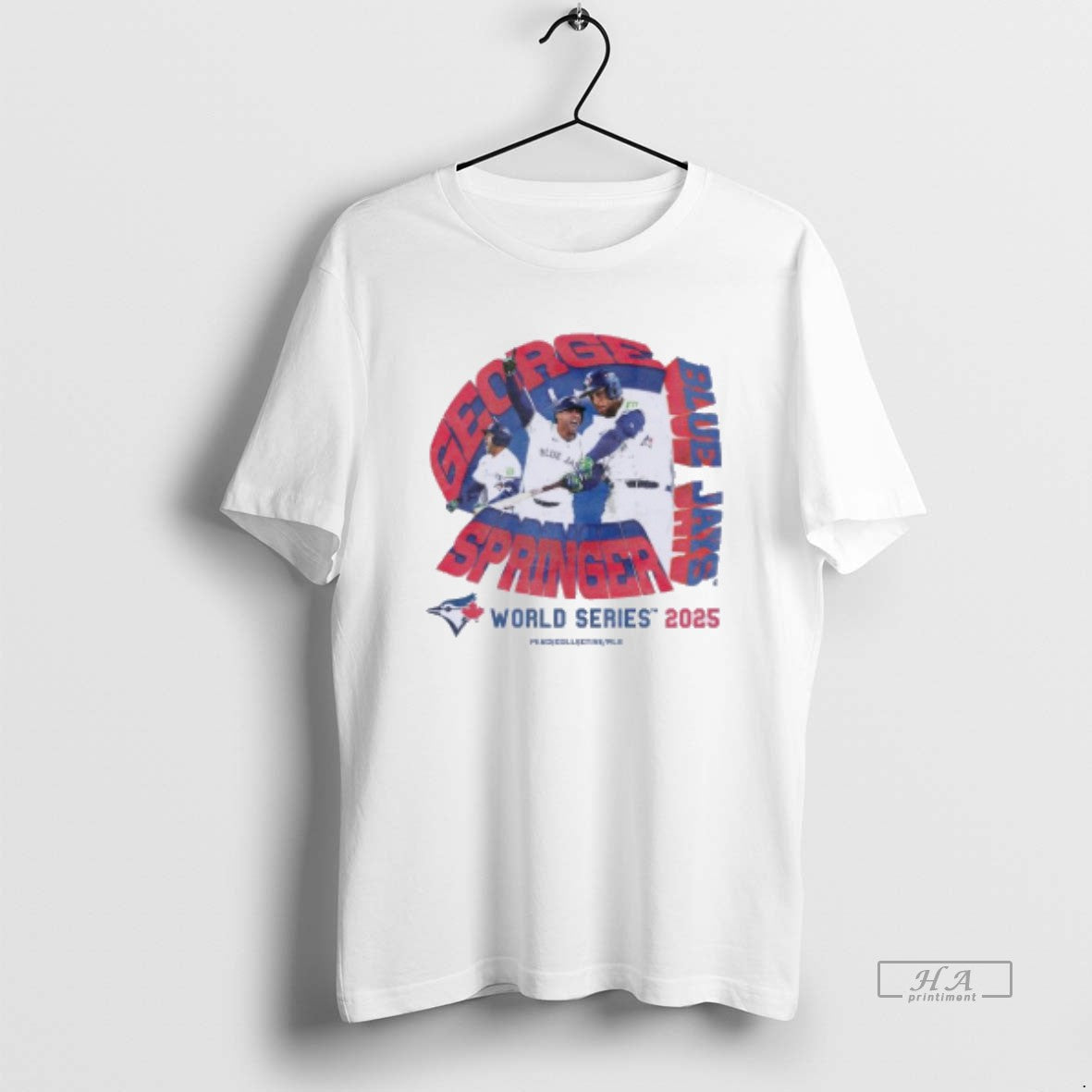 Official Blue Jays World Series 2025 George Springer Homerun T-Shirts, Hoodie, Sweatshirt | InkNestWear.com