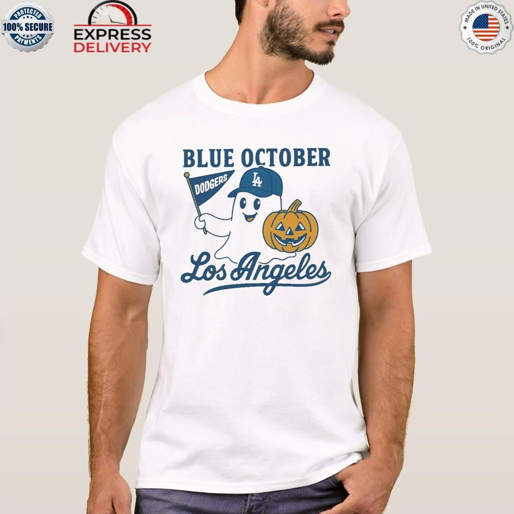 Blue October Ghost Dodgers Shirt