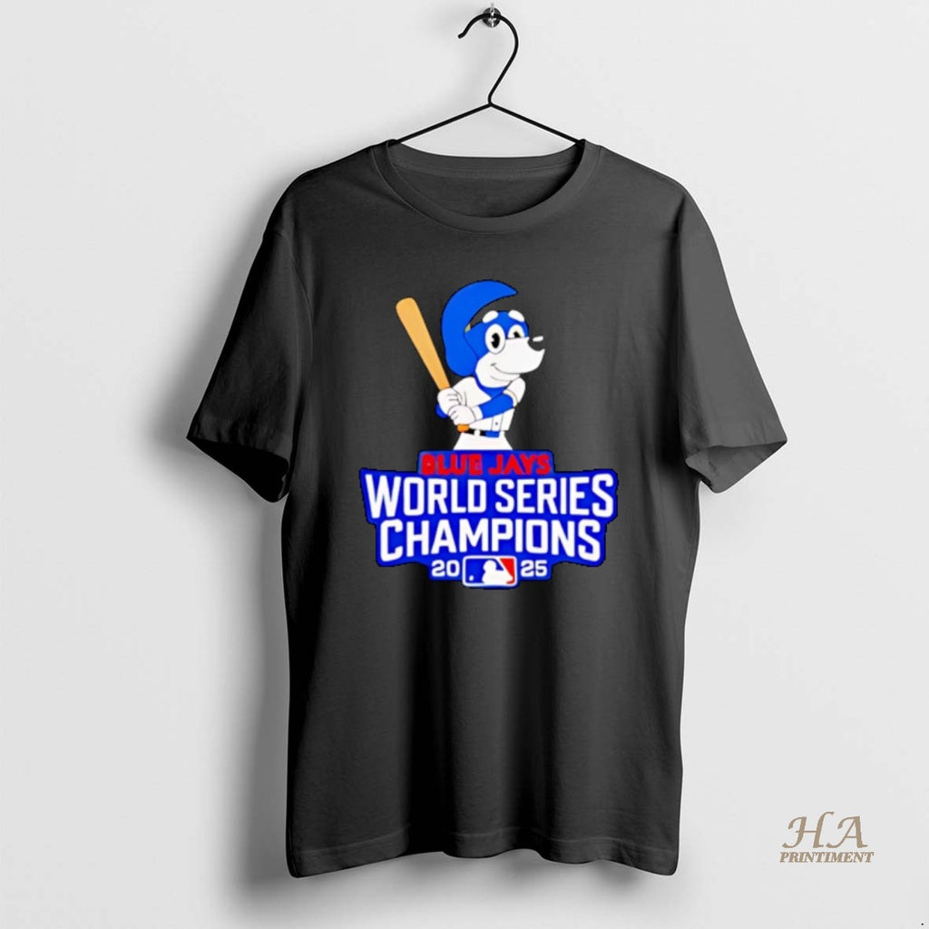 Official Bluey Blue Jays World Series Champions 2025 Christmas Ornaments T-Shirts, Hoodie, Sweatshirt | InkNestWear.com