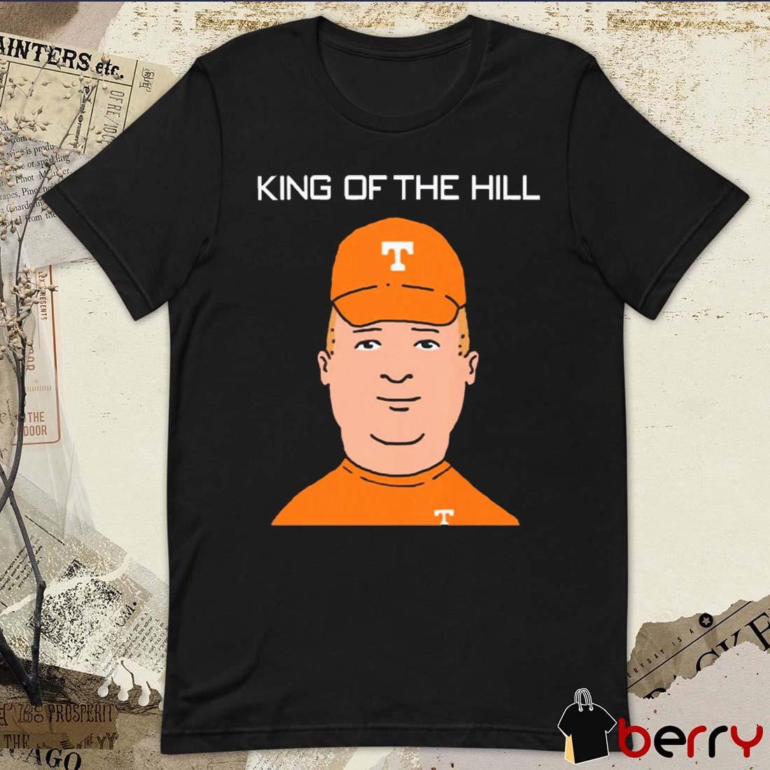 Bobby J Heupel Tennessee Vols King Of The Hill Painting t-shirt