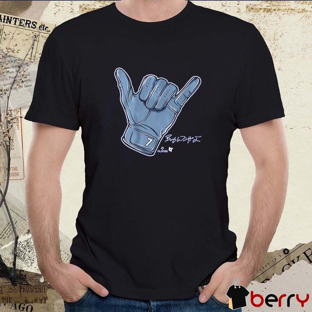 Bobby Witt Jr. Hang Loose Kansas City Royals MLB Signature t-shirt