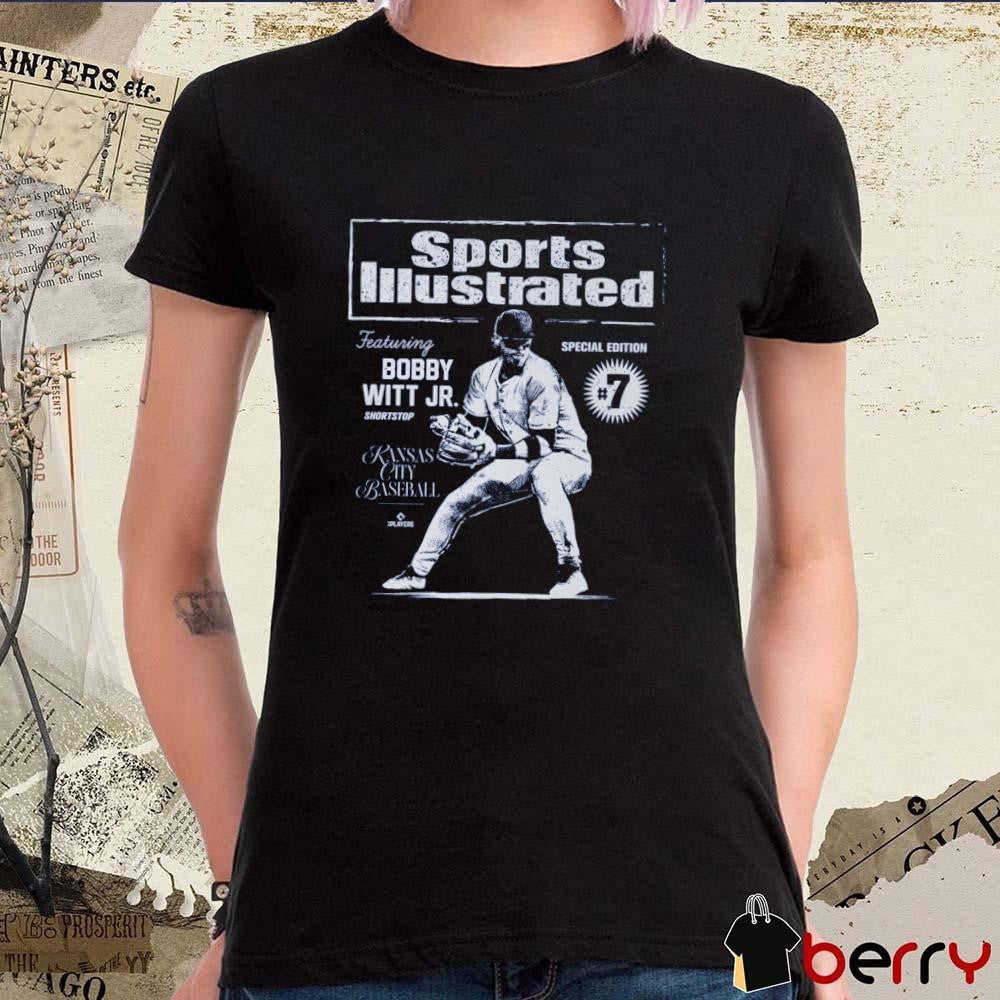 Bobby Witt Jr. Sports Illustrated And Kansas City Royals MLB Cover t-shirt
